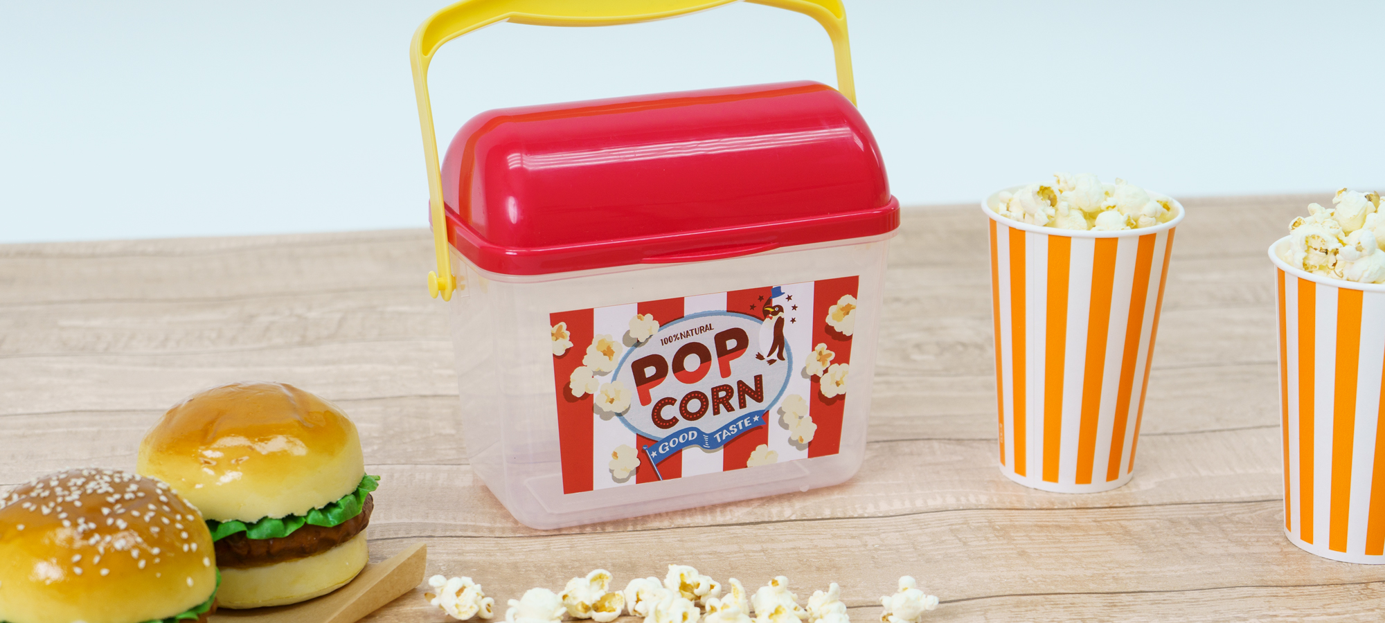 宝箱型ポップコーンバスケット