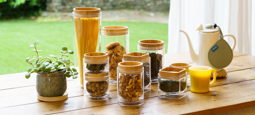 スタッキングキャニスターバンブー