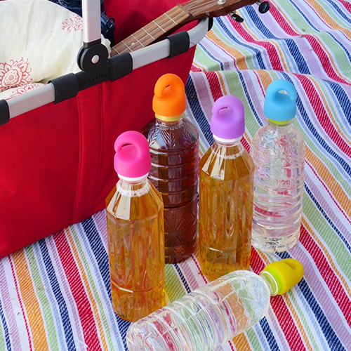 ペットボトルの印に