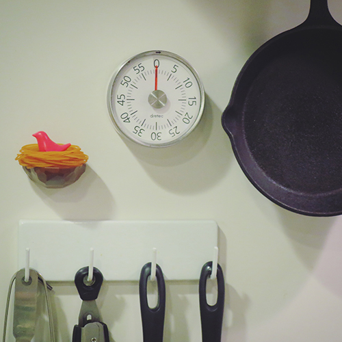 キッチンのマスコットに。