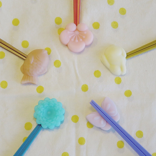 シリコン箸置き付き